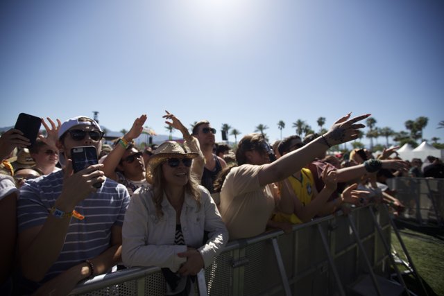 Hands Up in the Air at Coachella