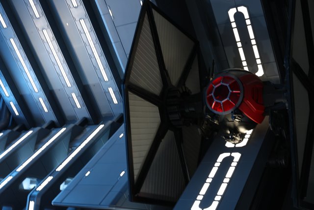 TIE Fighter in the Architectural Hangar