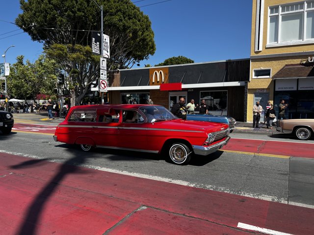 Cruising Past McDonald's