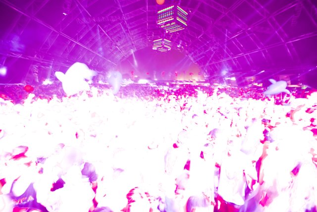 Nightclub Atmosphere at Coachella Concert