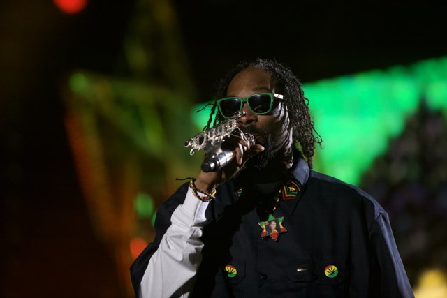 Snoop Dogg Takes the Stage at Coachella 2012