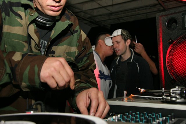 Camouflaged DJ