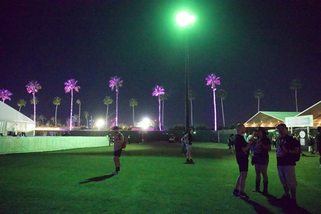 Neon Nights: Coachella 2024 under the Desert Sky