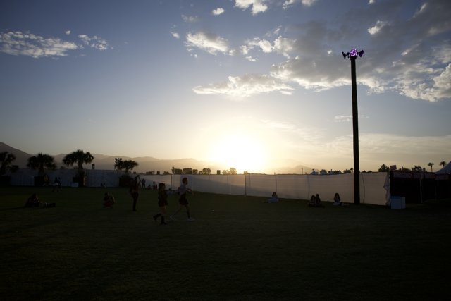 Sunset Serenity at Coachella 2024