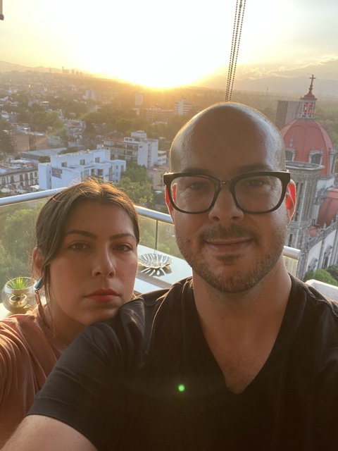 Sunset Selfie in Cuauhtémoc