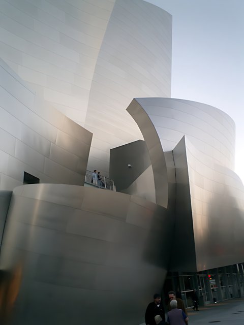 Walt Disney Concert Hall in Downtown Los Angeles