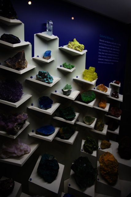 Dazzling Array of Colorful Gems
