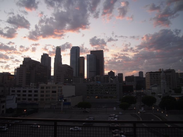 Sunset Over the Metropolis