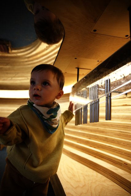 A Young Explorer at Bay Area Discovery Museum