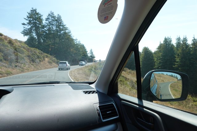 Highway Drive Through Scenic Countryside