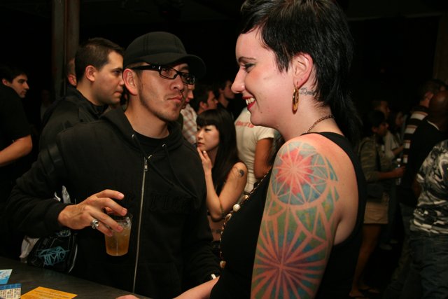 Inked Party-goers