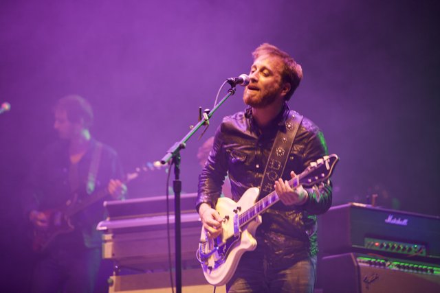 Dan Auerbach Rocks the Stage with his Guitar
