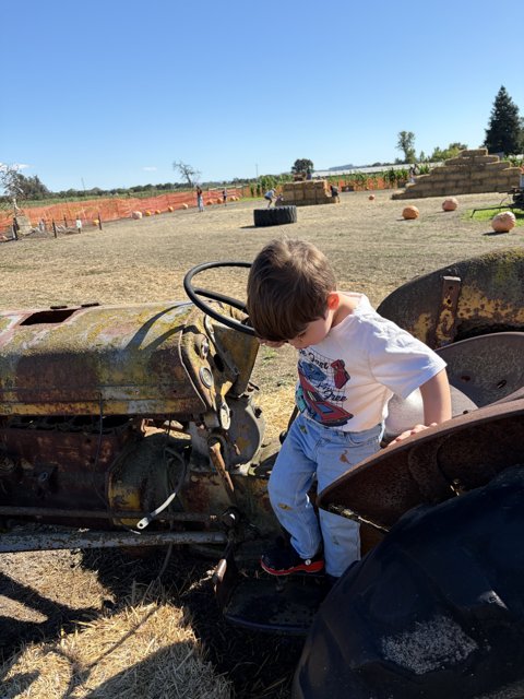 Exploring the Old Tractor