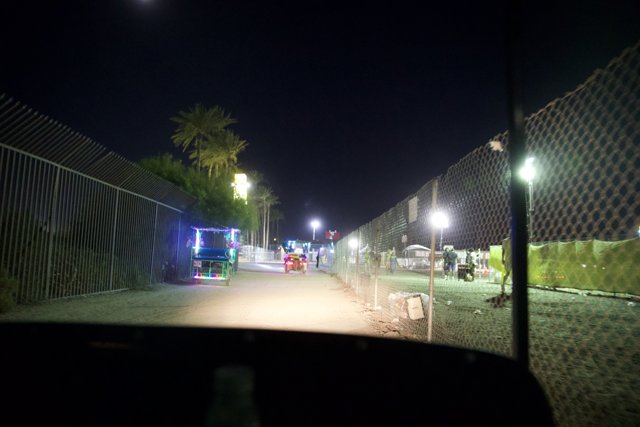 Midnight Pulse: A Neon-Lit Journey at Coachella 2024