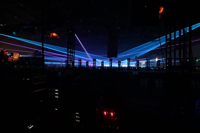 Laser Light Spectacular at Wobbleland 2026 Festival