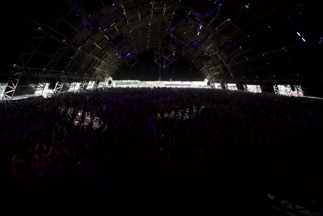 The Electric Atmosphere at Coachella Concert
