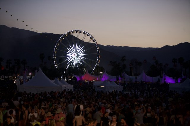 Fun and Lights at Coachella Festival