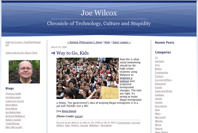 Joe Wiltox - The New Media Revolution