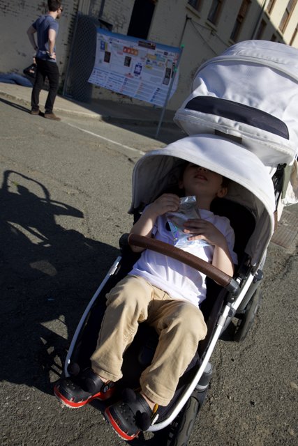 Afternoon Nap at Maker Faire