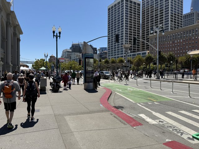 Bustling Streets of San Francisco