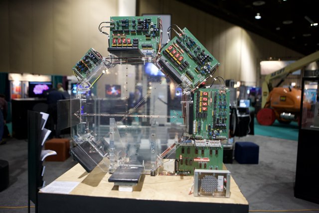 Cutting-Edge Computer Model on Display at Super Computing Exhibition