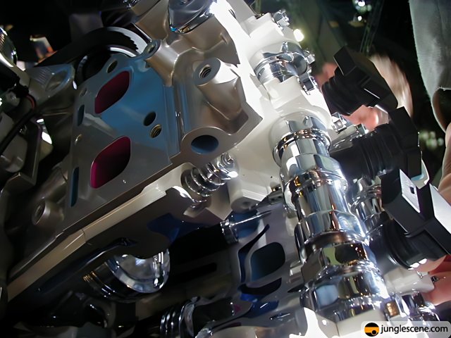 A Detailed View of a High-Powered Engine