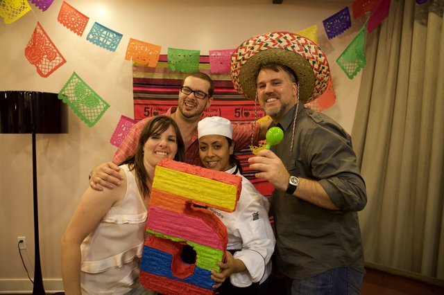 Five-Year Anniversary Fiesta Celebration with Friends