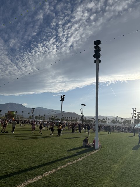 Gathering Under the Cloudy Skies