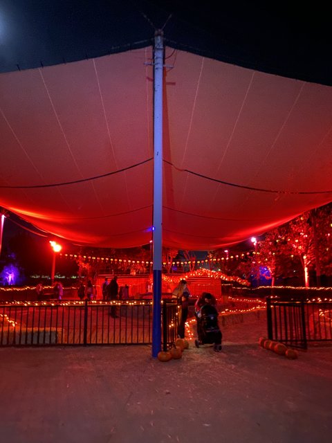 Moonlit Circus Tent