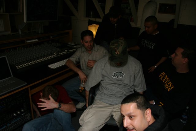 Recording Session with Cesar N, Rob G, Gil M, and Clutch