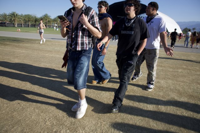 Festival Vibes: A Casual Stroll at Coachella 2024