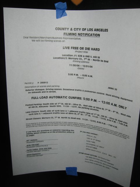County of Los Angeles Election Results Announcement