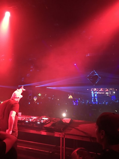 DJ Lights Up the Night in San Bernardino