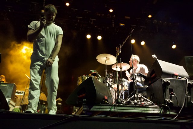 James Murphy Rocks the Stage with his Band at Coachella