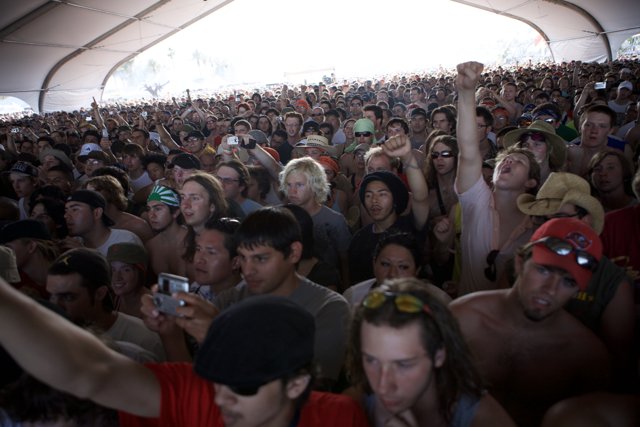 Coachella Crowd Cheers on the Performers