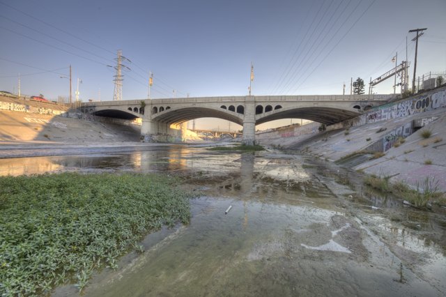 Double Bridges over the LA River