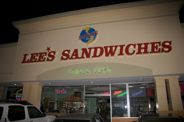 Lee's Sandwiches Building