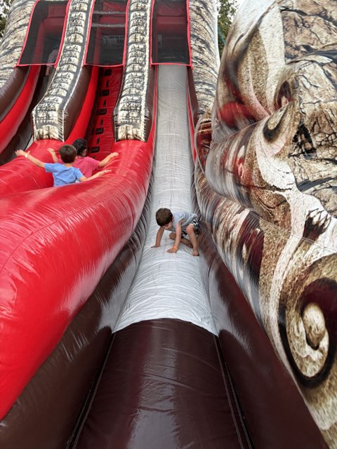 Sliding into Laughter