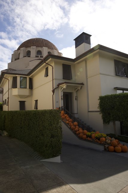 Spooky San Francisco's Clock Tower Villa: An Architectural Marvel with a Splash of Halloween