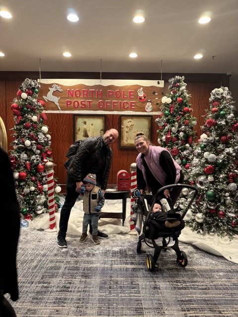 Holiday Cheer at the North Pole Post Office