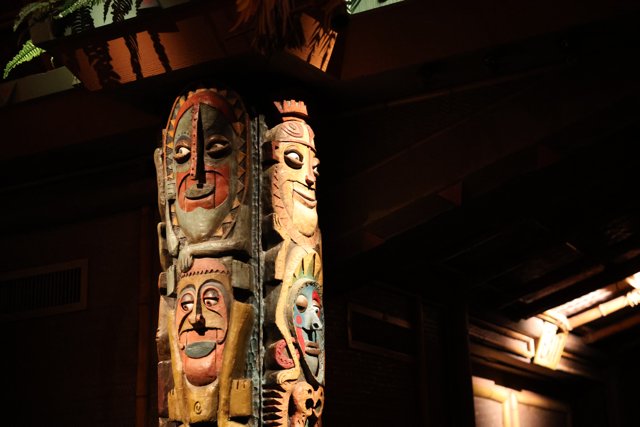 Faces of the Totem Pole