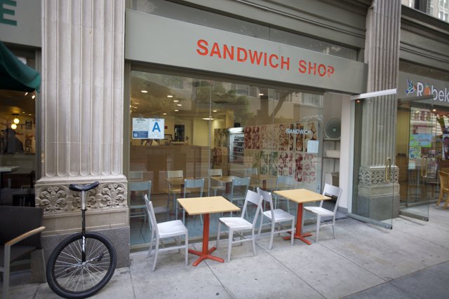 San Francisco Sandwich Shop Interior