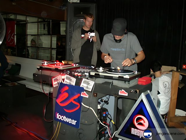 DJ Duo Entertains Crowd