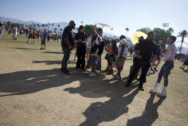 Sunlit Strolls: Afternoon Vibes at Coachella 2024