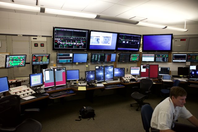High-Tech Command Center
