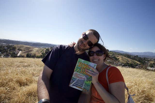 Couple Explores Los Angeles Hidden Staircases with Guidebook
