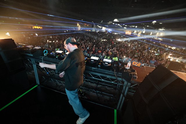 DJ Commands Massive Crowd at Wobbleland Festival