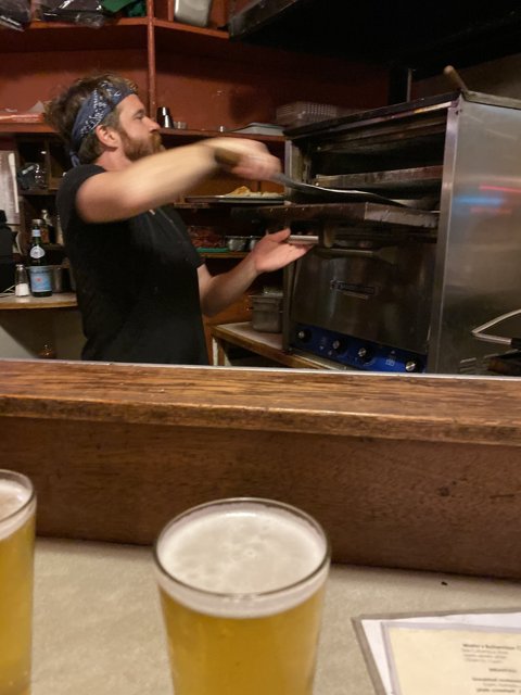 Making Pizza at the Pub