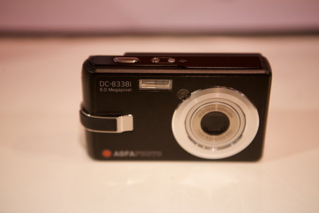 Small Digital Camera on Table