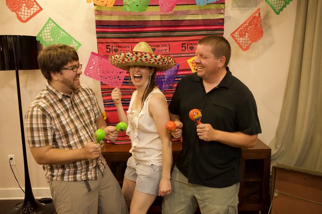 Friends Celebrate Five-Year Anniversary with Fiesta Fun